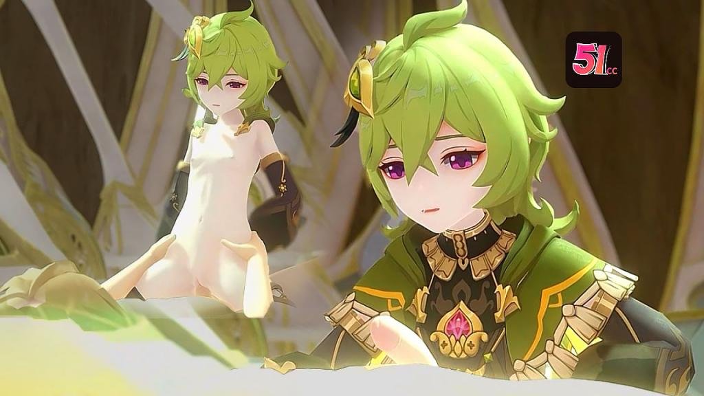 3D原神AKT-萌妹柯莱骑乘后入狂抽 内射中出!